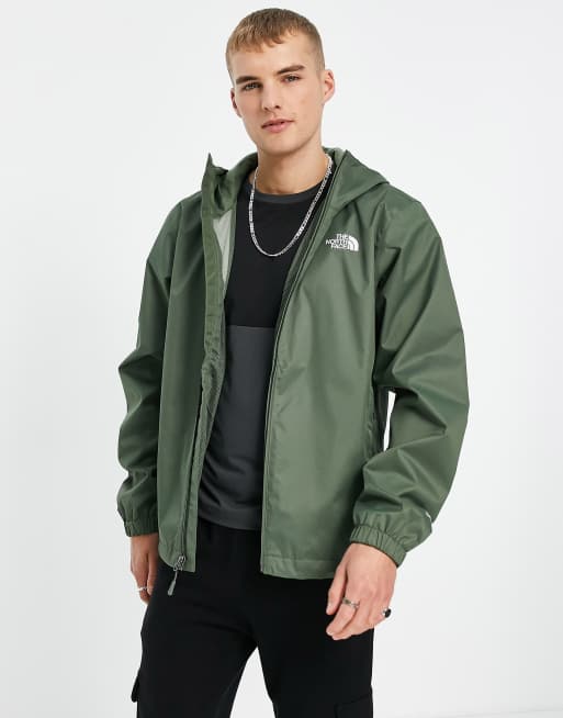 The North Face – Mountain Quest – Khakifärgad vattentät jacka som andas med huva