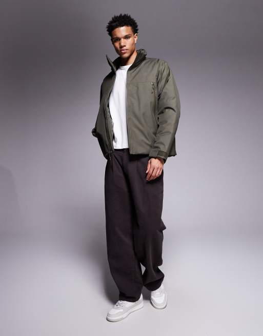 The North Face Mountain range down jacket in new taupe green | ASOS
