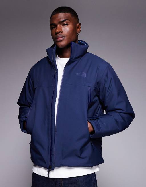 The North Face Mountain range down jacket in summit navy