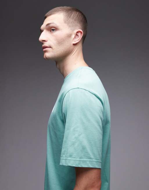 The North Face Mountain Sketch backprint oversized t-shirt in green, 4 of 5