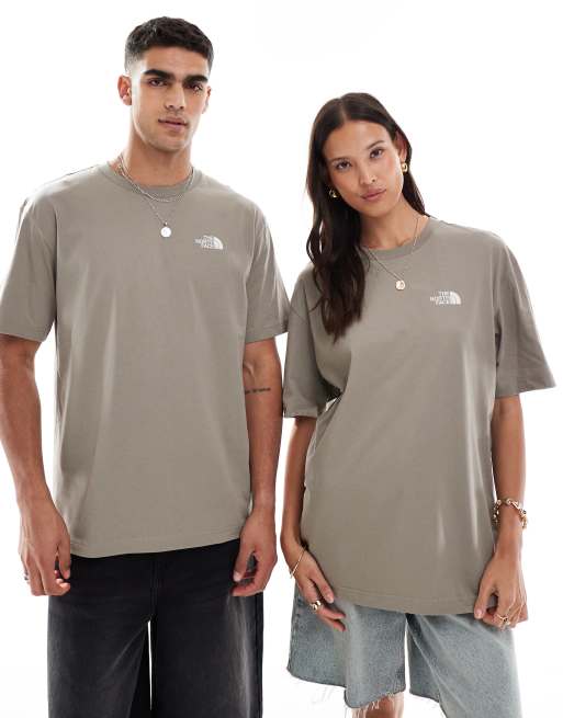The North Face Mountain Sketch backprint oversized t-shirt