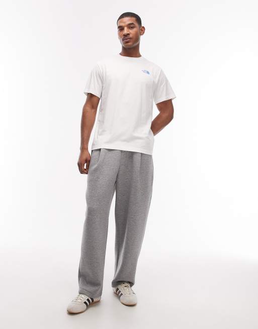 The North Face Mountain Sketch backprint t-shirt in white, 2 of 5