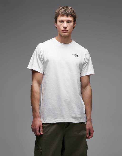 The North Face - Mountain Sketch - T-shirt imprimé au dos - Blanc, 3 de 5