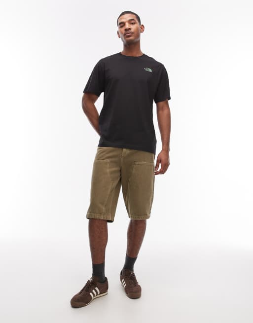 The North Face - Mountain Sketch - T-shirt imprimé au dos - Noir, 2 de 5