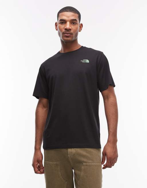 The North Face - Mountain Sketch - T-shirt imprimé au dos - Noir, 3 de 5