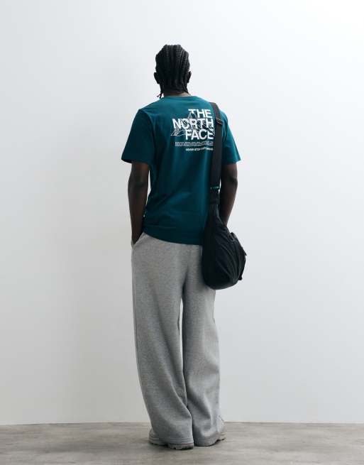 The North Face - Mountain Sketch - T-shirt imprimé - Vert foncé, 5 de 5