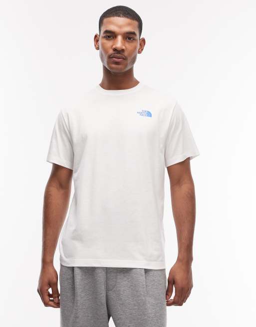 The North Face – Mountain Sketch – T-Shirt in Weiß mit Rückenprint, 3 von 5