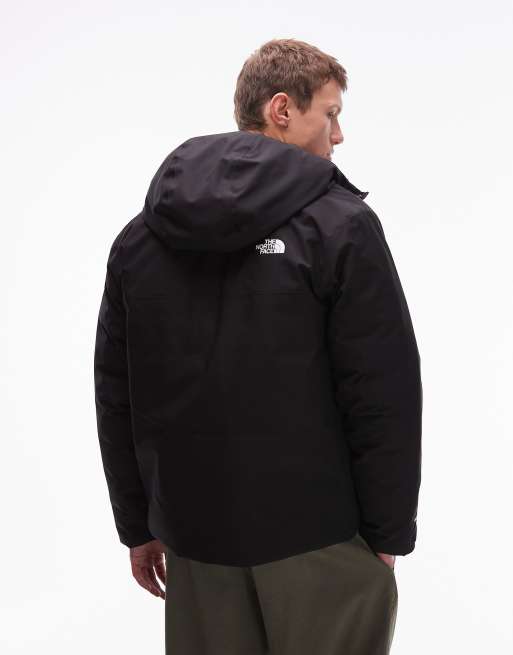 The North Face – MTN Range – Wasserdichte, isolierte Daunenjacke in Schwarz mit Kapuze, 3 von 5