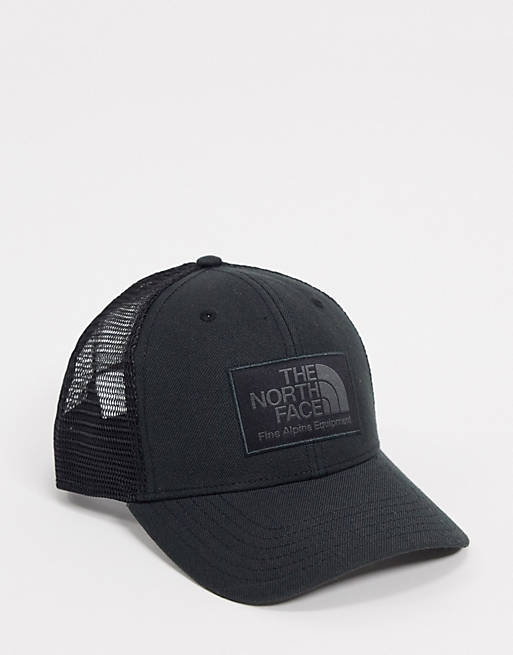 The North Face Mudder Trucker cap in black | ASOS
