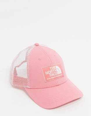 north face pink cap
