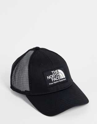 The North Face Mudder Trucker Cap With Mesh Back In Black