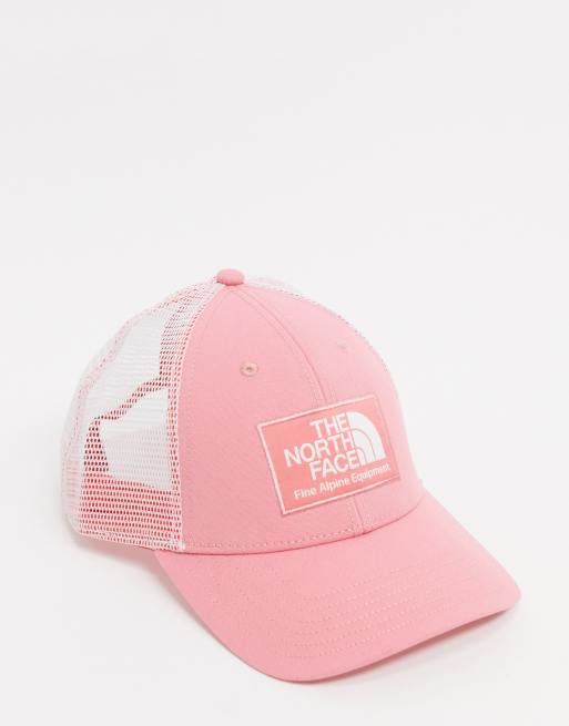 The North Face – Mudder Trucker – Różowa czapka trucker