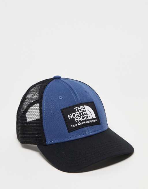 The North Face - Mudder - Truckerpet met mesh achterkant in marineblauw