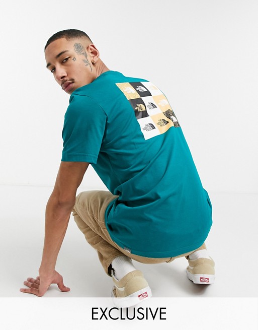 The North Face Multi Box t-shirt in green