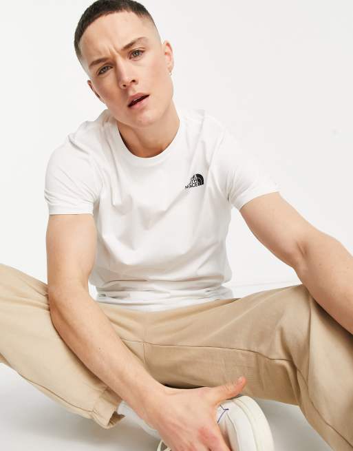 The North Face Multi Box t-shirt in white