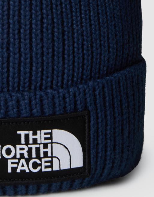 The North Face – Mütze in Summit-Marineblau mit Umschlag und TNF-Logobox, 3 von 4