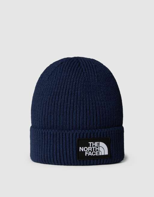 The North Face – Mütze in Summit-Marineblau mit Umschlag und TNF-Logobox, 4 von 4