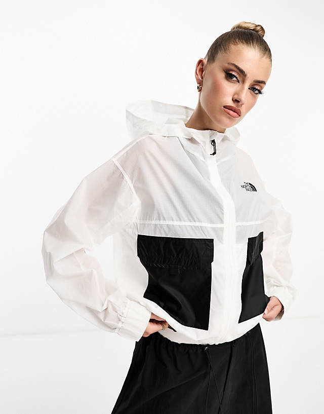 The North Face - nekkar boxy hooded jacket in white exclusive at asos