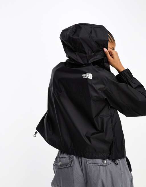 The North Face Nekkar boxy hooded water repellent jacket in black