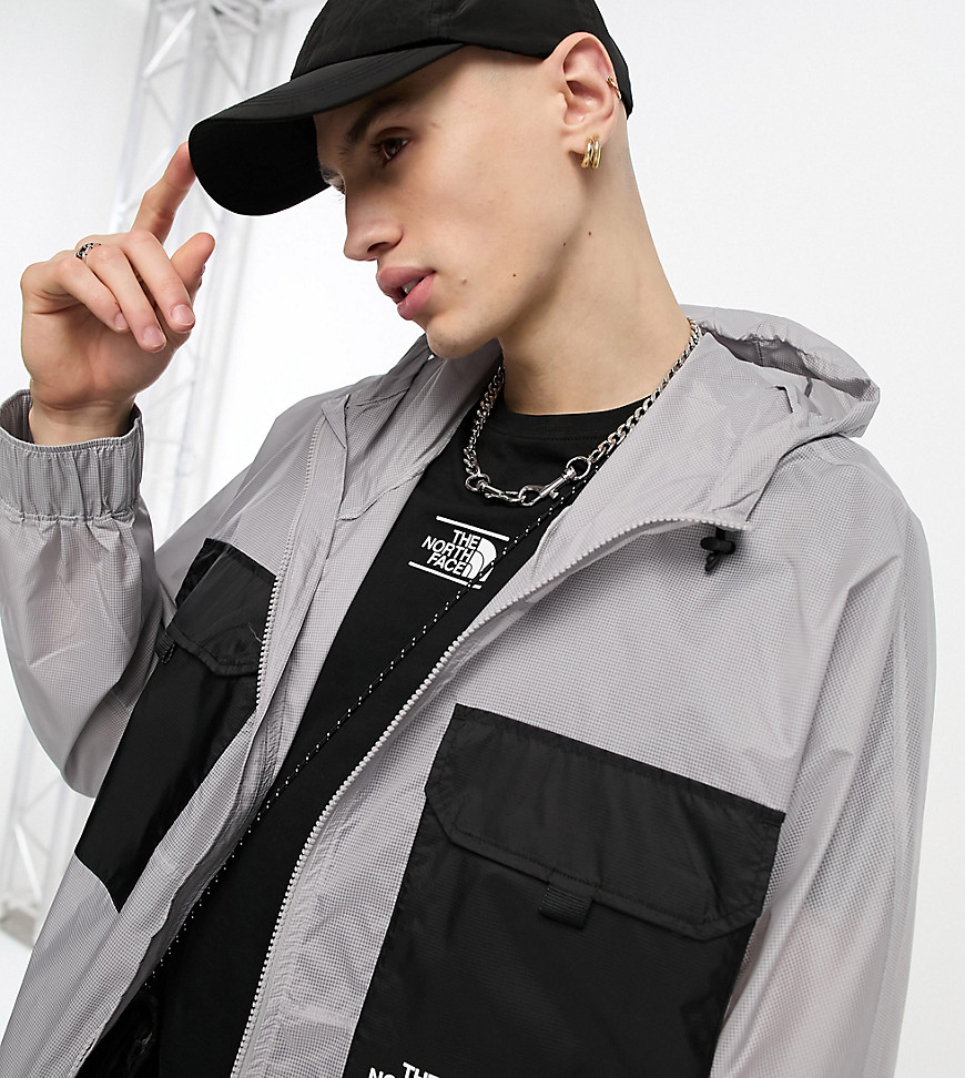The North Face Nekkar hooded jacket in grey Exclusive at ASOS