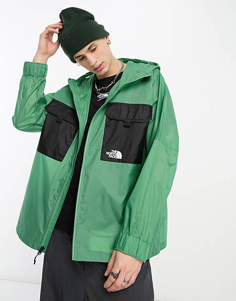 노스페이스 The North Face Nekkar hooded water repellent jacket in green  at ASOS,Green