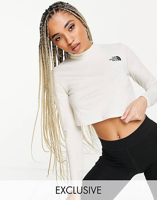 The North Face Nekku long sleeve t-shirt in off-white Exclusive at ASOS