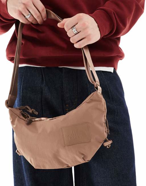 ◆THE COLDEST MOMENT◆ TCM check nylon cross bag brown 25060 thecoldestmoment