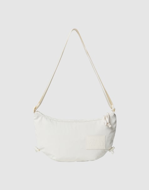 The North Face Never stop cross body bag in white dune - view 1