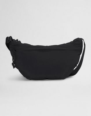 The North Face Never Stop Recycled Nylon Belt Bag In Black