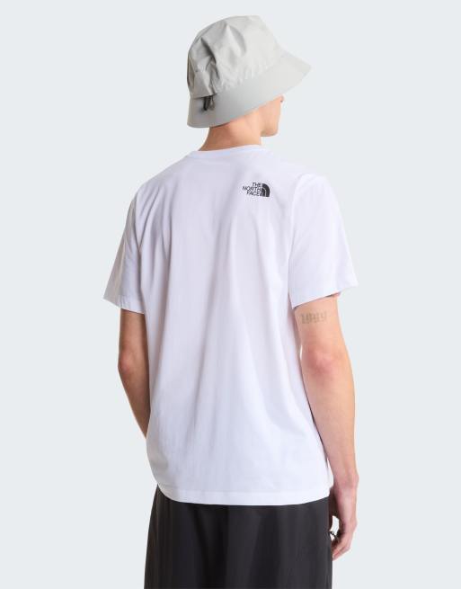 The North Face Never stop exploring Grafik-T-Shirt in normaler Passform in TNF White/TNF Black, 2 von 4