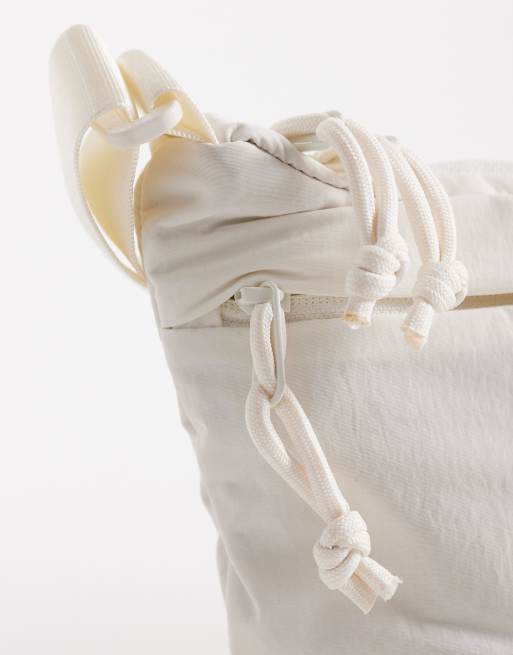 The North Face - Never Stop - Hvid/sandfarvet crossbody-taske, 3 af 4