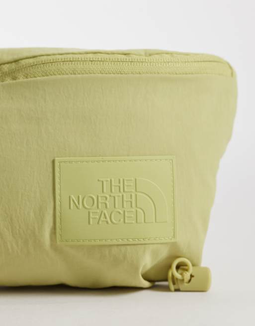 The North Face Never Stop Lumbar bumbag in green, 3 of 4