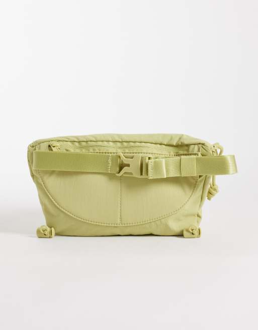 The North Face Never Stop Lumbar bumbag in green, 4 of 4