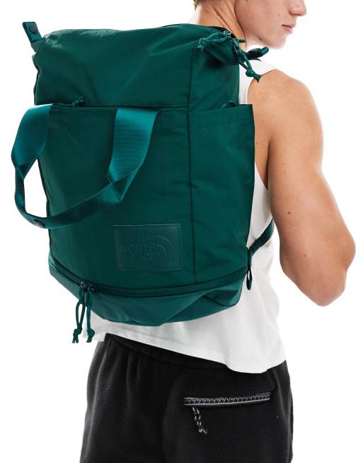 The North Face Never Stop utility backpack in dark green | ASOS