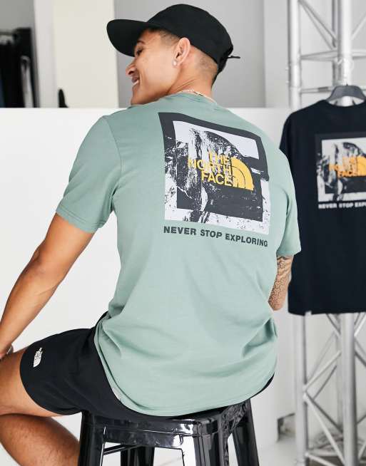 North face climbing store t shirt