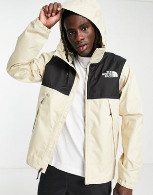 The North Face New Mountain Q jacket in beige