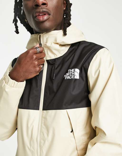 The north face mountain cheap q jacket in vintage white