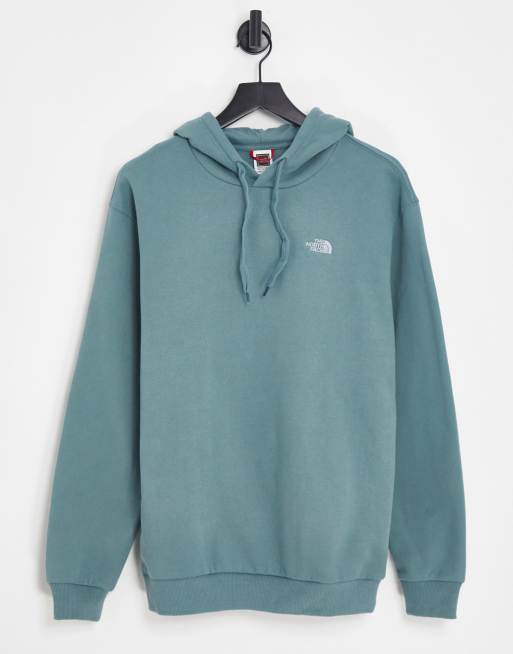 The North Face – Niebieska bluza z kapturem oversize 