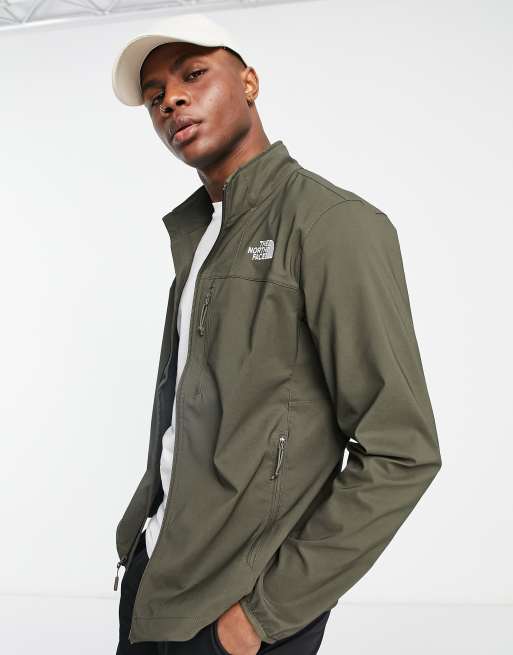 The North Face Nimble full zip fleece jacket in khaki