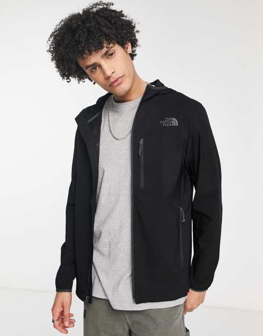 The North Face Nimble hooded fleece in black