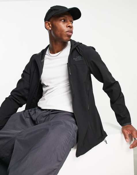 The North Face - Nimble - Windbestendig softshell jack met capuchon in zwart - view 1