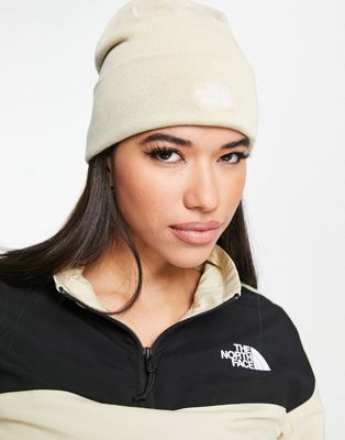 The North Face Norm beanie in beige