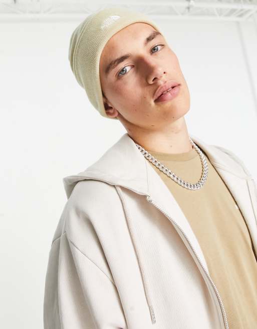 The North Face Norm beanie in stone - BEIGE