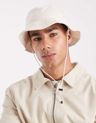 Norm bucket hat in off-white-Neutral