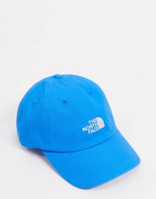 blue north face cap