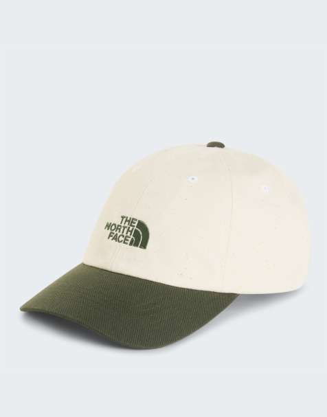 The North Face Norm cap in bottle green/white dune - view 1