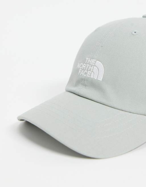 Grey north face store cap