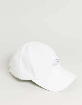 the north face cap white