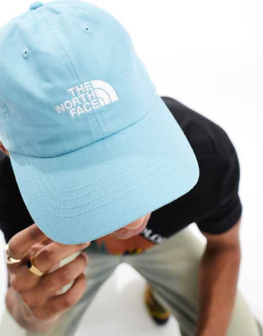 Blue north face cap sale