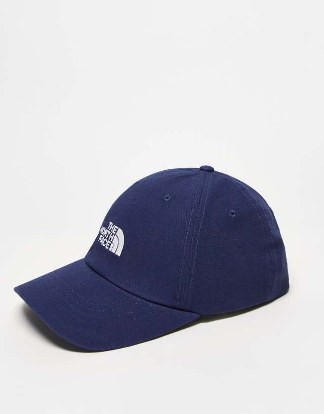 The North Face Norm cotton cap in navy